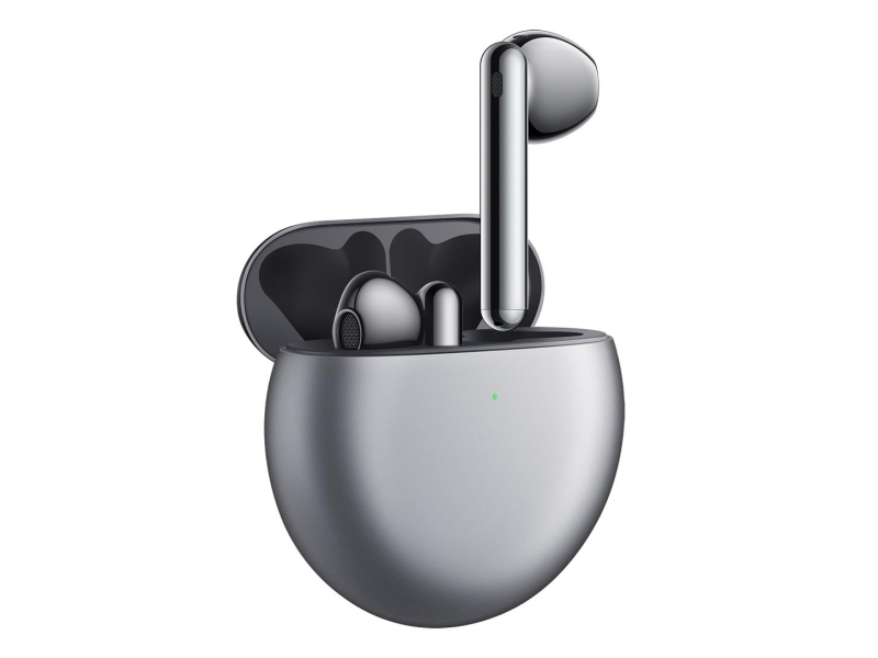 Huawei Freebuds 4 srebrne ANC